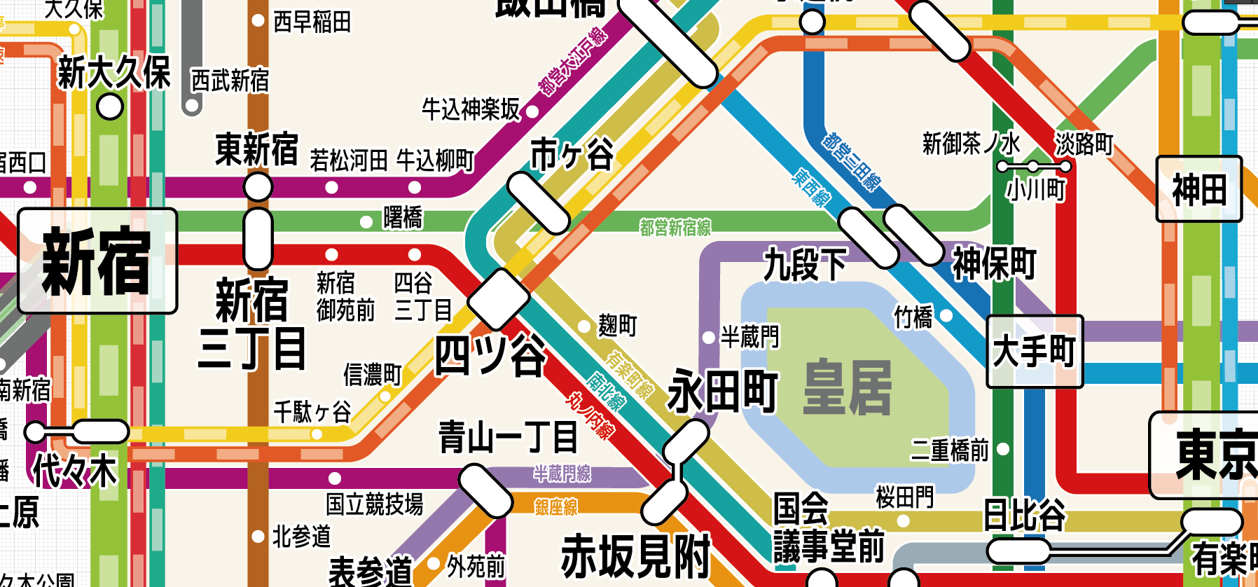 東京の鉄道路線図svgを作りました パブリックドメインで配布します Liner Note